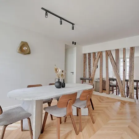 Heart Marais Luxury 2br Ac By Melvane Париж