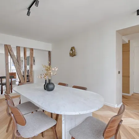 Heart Marais Luxury 2br Ac By Melvane Апартаменты Париж