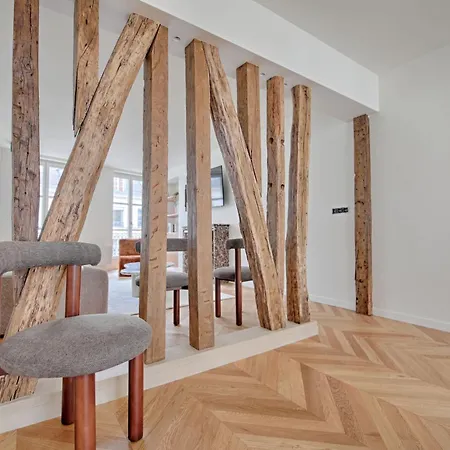 Апартаменты Heart Marais Luxury 2br Ac By Melvane Париж