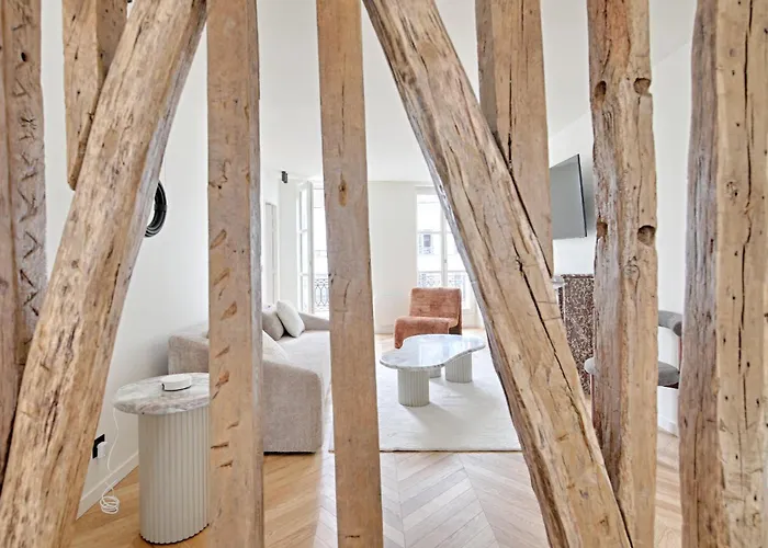 Apartmán Heart Marais Luxury 2br Ac By Melvane *
